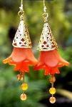Acrylic Flower Earrings 