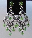 Swarovski Crystal Perdot Post Earrings