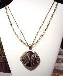 Bronze Medallion Necklace