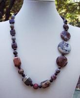 Asymetrical Jasper Necklace