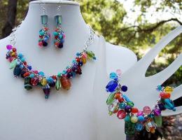 Celebration Necklace Earring & Bracelet Set
