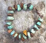 Men's Turquoise & Tiger Eye Bracelet