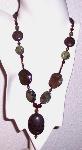 Chocolate Moss Jasper Necklace