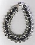 Swarovski Jet Crystal Beadwoven Bracelet